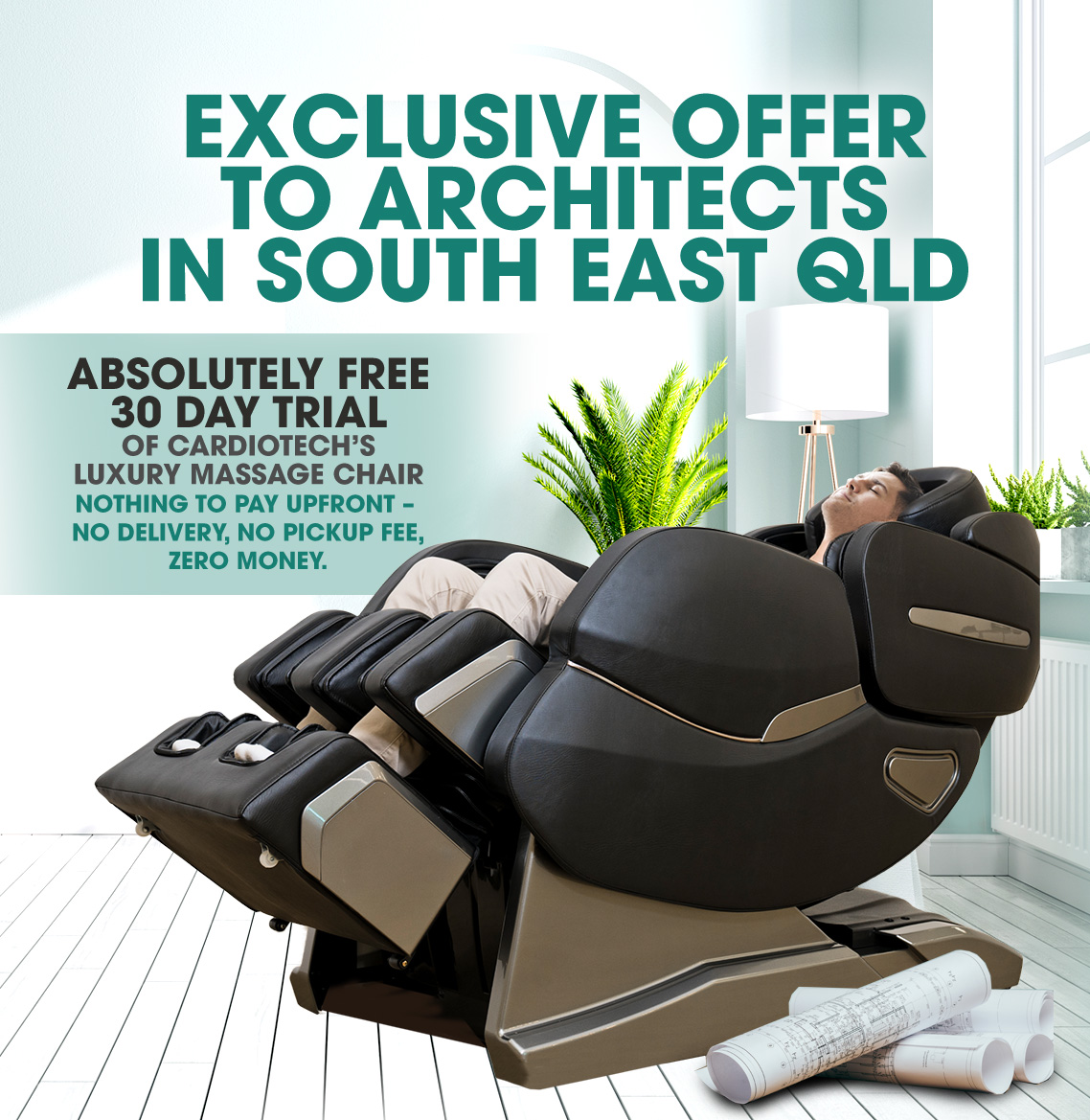 Cardiotech Zero Gravity Luxury Massage Chair Rent To Own